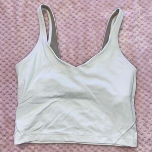 White Lululemon Align Tank